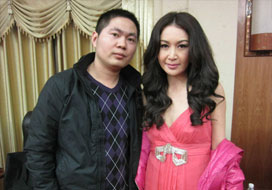 广州意昂4与明星合影