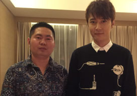 广州意昂4与明星合影